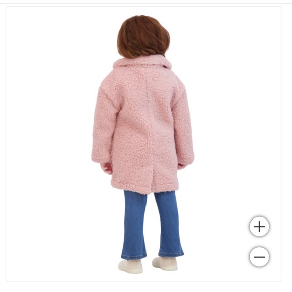 New! Biscotti Collezioni Kids' Girls Toddler Assorted Coats Pink Color Size 5T - Picture 5 of 9